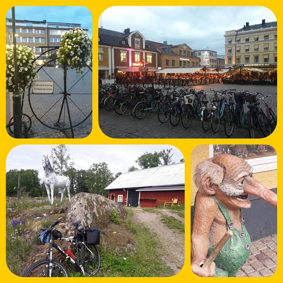 Mit dem Fahrrad zum Polarkreis Schweden
