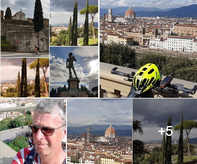 Mit dem Fahrrad nach Florenz